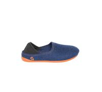Chaussons en laine enfant Gottstein Bleu 31