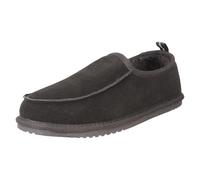 Chaussons En Suède En Cuir Synthétique Douillets Pour Hommes - Charles