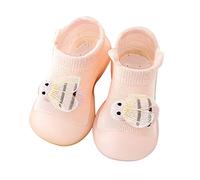 Chaussons Enfant, Chausson Chaussette Chaussons Chaussettes -Dérapantes Bébé Chaussures De Marche Semelle Souple Pour Maison Et Dehors Chaussure Marche Bébé Chaussette Antiderapante Unisexe (27)