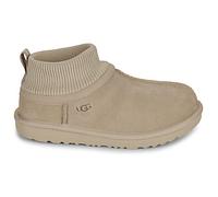 Chaussons enfant filles UGG CLASSIC ULTRA STRETCH CUFF Beige 32 1/2
