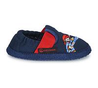 Giesswein Enfants Chausson Aurich Bleu foncé 23 - Chaussures de Jardin d'enfants pour garçons, Pantoufles antidérapantes avec Semelles en Caoutchouc