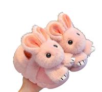 Chaussons Enfant Pantoufle Fille Chaussette Chausson Souples Fourrés Lapin Bébé Chaussettes Cochon Bebe Garçon Femme Confort Fourré Pantoufles Capybara Peluche Chaud Garcon Cuir Mignon Hiver Animaux