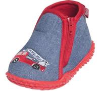 Chaussons enfant - PLAYSHOES - Brigade - Aspect denim - Semelle souple - Fermeture éclair 28/29