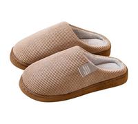 Chaussons Épaisse Pour Femmes - Chaussures Tout Compris Casual Chaussures Chic Et Confortable Pantoufles D'Intérieur Chaussons Antiderapant Femme Pantoufles En Coton Et Lin