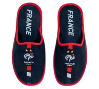 Chaussons - Equipe de France de Football - FFF - Adulte - Textile - Bleu 43