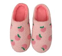 Chaussons Femme Chaud Motif Douceur Antidérapant Peluche Mules Slippers | Douillets Maison Doublure Mousse Mémoire Pantoufle Moelleux Doux Tendance Intérieur/Extérieur Couple Hiver G71