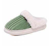 Chaussons Femme Chaud, Pantoufles Femme Confortable Hiver DoubléEs en Polaire Confortables Et Douillettes à Porter à L'Intérieur comme à L'ExtéRieur avec Une Semelle Souple Et Un Design éLéGant