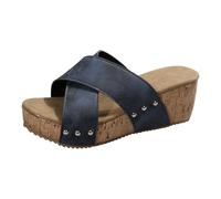 Chaussons Femme Chaussures Orthopédiques Femme Été Sandales Femmes Été Confortables Chaussures D’été Léger Pliable Respirant Claquette Plage Idéale Pour Voyage Escapades Estivales Plage Sandales