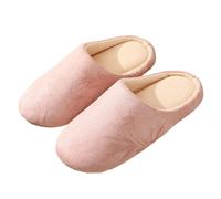 Chaussons Femme Confort, Chausson Couple Assortis D'IntéRieur à Motif De Feuilles Semelle en Tissu Lavable Chaussures D'IntéRieur Silencieuses Et Souples Parfaites Se DéTendre à La Maison Fête 2026