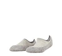 Falke Chaussettes-chaussons Cosyshoe Invisible W laine picots semelle Femme Gris 41/42
