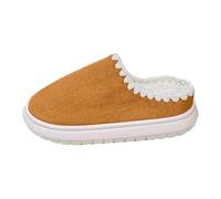 Chaussons Femme Hiver Hommes Femmes Maison Pantoufles d'intérieur moelleuses en Mousse Mémoire Respirables dessin animé chaud doux Convient Et