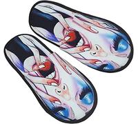 Chaussons Femme Homme Gothique Mélancolie Femmes Art Maison Pantoufles Peluche Chaussures Confortable Chaussures D'Intérieur Pour Hôtel Voyager Extérieur L