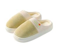 Chaussons Femme Mule Adultes Hommes Femmes Christmas De Noël Fourrure Fourrés Doublure Thermique Confort Pieds Sensibles Pantoufle Pantoufles Homme Claquette Vert 41