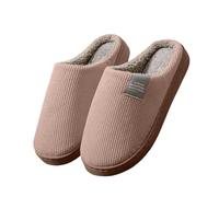 Chaussons Femme - Pantoufles en Mousse à Mémoire Chaussons Femme Hiver Accueil Slippers, Pantoufles Femmes Confortable en Peluche Chaude Doublure Pantoufle Femmes pour Intérieur Hiver