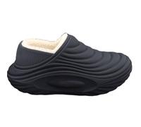 Chaussons femme polaire confort intérieur extérieur avec soutien voûte plantaire mémoire forme pour hiver douceur (b-Grey, 42)