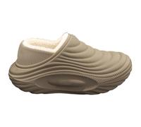 Chaussons femme polaire confort intérieur extérieur avec soutien voûte plantaire mémoire forme pour hiver douceur (b-Khaki, 44)