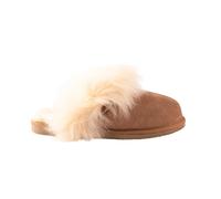 SHEPHERD Pantoufle sable / caramel, Taille 38