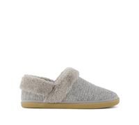 TOMS Pantoufle Oslo pour femme, gris bruine confortable à chevrons, 36 EU, Bruine Gris Cozy Herringbone, 36 EU