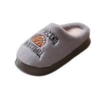 Chaussons Femmehiver Chaud, Chaussons D'IntéRieur FéMinins BrodéS pour Saisons Froides avec Semelles éPaisses Et Style DéContracté Tendance