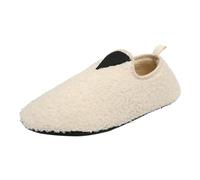 Chaussons Femmes Chausson Fourré Femme Fluffy Slippers Double Pied Hiver Bouillotte Boots Isotherme Chaud Mouton Bottes Charentaises Bottines Pantoufle Noel Pantoufles Chauds Chaussettes Antiderapant~