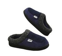 Chaussons For Femmes Et Hommes - Chaussures D'intérieur/extérieur Décontractées Moelleuses Avec Mousse À Mémoire De Forme Doublure En Fausse Fourrure Chaussons moelleux pour l'intérieur(Blue,42-43)