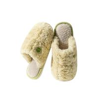 Chaussons Fourrés Femme - Chausson Femme Ultra Confortable Doux Pantoufles D'Intérieur Légère Fashion Chaussures Tout Compris Chaussures Décontracté Pantoufles Chauffantes