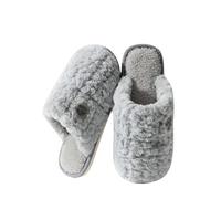Chaussons Fourrés Femme - Chausson Femme Ultra Confortable Doux Pantoufles D'Intérieur Légère Fashion Chaussures Tout Compris Chaussures Décontracté Pantoufles Chauffantes