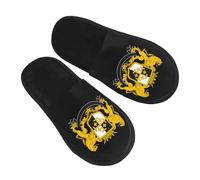 Chaussons Grandes Armoiries De Jérusalem Épais Pantoufles En Coton Légers Pantoufles Pour Hôtels Voyage D'Intérieur M