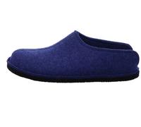 Chaussons - HAFLINGER - FLAIR SMIL - Feutre de laine - Bleu - Mixte 46