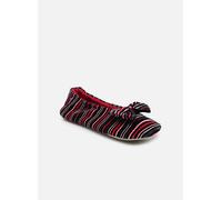 Chaussons Isotoner Ballerine velours bio - grand nœud pour Femme 41 - 42 Multicolore