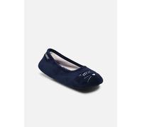 Chaussons Isotoner Ballerines - microvelours pour Enfant 39 - 40 Bleu