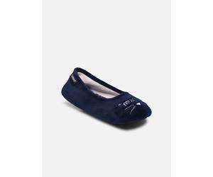 Chaussons Isotoner Ballerines - microvelours pour Enfant 39 - 40 Bleu