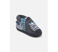 Chaussons Isotoner Bottillons zip garçon - micro-éponge pour Enfant 24 Gris