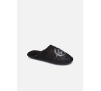 Chaussons Isotoner Mule Plate Suédine pour Enfant 35 Noir