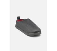 Chaussons Isotoner Mule - Semelle Crantée pour Homme 43 Gris