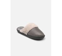 Chaussons Isotoner Mules - suédine irisée - semelle ergonom pour Enfant 37 Gris