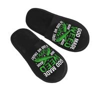 Chaussons L'Herbe Créée Par Dieu, La Bière Fabriquée Par L'Homme, C'Est Dieu En Qui Nous Avons Confiance Épais Slippers Doux Pantoufles Pour Hôtels La Maison Outdoor L