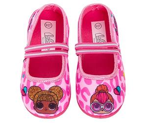 Chaussons LOL Surprise pour filles - Faciles à fixer - Rose, multicolore, 34 EU