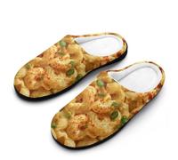 Chaussons Macaronis Au Fromage Chaussons Pantoufles Pour Intérieur | Pantoufle Douillets LéGèRes Slippers hotel pour Mariage Amie Spa