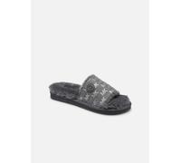 Chaussons Michael Michael Kors JANIS SLIDE pour Femme 38 1/2 Gris
