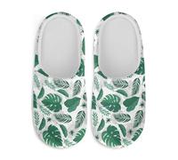 Chaussons Monstre Vert Chaussons Mules Pour Mariage | Chaussons Invités Mousse MéMoire AntidéRapants Pantoufles d'hôtel pour Hôtel Spa Intérieur