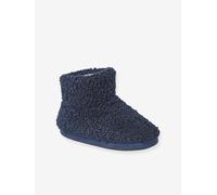 Chaussons montants fourrés enfant marine 36/37