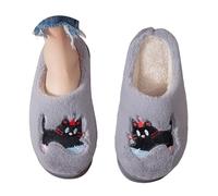 Chaussons Mousse Homme Femme Confort Doudou pour l'Intérieur Modèles Drôles et Tendances pour l'hiver Cadeau Parfait pour Les Fêtes de Noël et Saint-Valentin