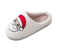 Chaussons Mousse Homme Femme Confort Doudou pour l'Intérieur Modèles Drôles et Tendances pour l'hiver Cadeau Parfait pour Les Fêtes de Noël et Saint-Valentin