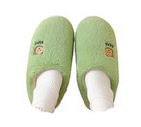 Chaussons Mousse Homme Femme Confort Doudou pour l'Intérieur Modèles Drôles et Tendances pour l'hiver Cadeau Parfait pour Les Fêtes de Noël et Saint-Valentin