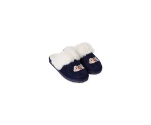 Chaussons mules à motifs chiens - Beona - 40/41 - Bleu - Femme - Etam