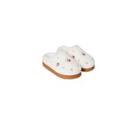 Chaussons mules à motifs - Cinaline - 40/41 - Ecru - Femme - Etam