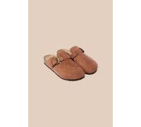 Chaussons mules - Buck New - 38/39 - Brown - Femme - Etam