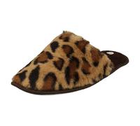 Chaussons Mules Détail Léopard Casual Spot On Pour Femmes X2R114
