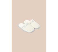 Chaussons mules - Nitha - 36/37 - Blanc - Femme - Etam